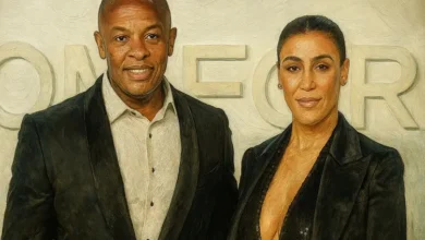 Nicole Plotzker portrait showcasing her professional demeanor as Dr. Dre's ex-wife, highlighting resilience and legal expertise in a thoughtful biography context